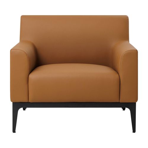 Avalon 1-Seater Lounge Tan PU
