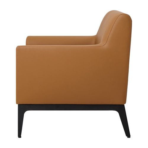 Avalon 1-Seater Lounge Tan PU