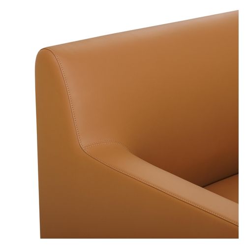 Avalon 1-Seater Lounge Tan PU
