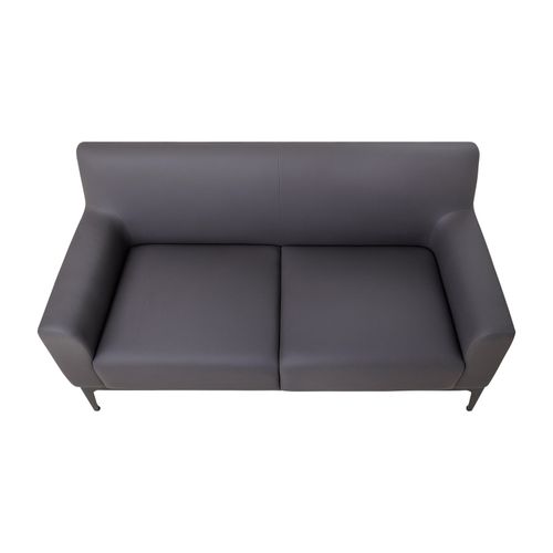 Avalon 2-Seater Lounge Charcoal PU