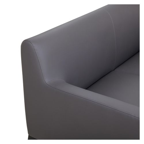 Avalon 2-Seater Lounge Charcoal PU