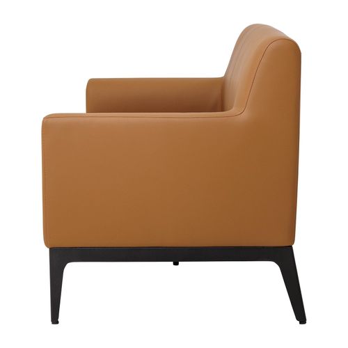 Avalon 2-Seater Lounge Tan PU