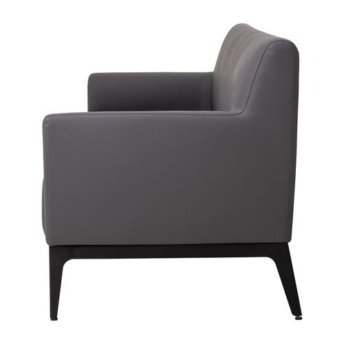 Avalon 3-Seater Lounge Charcoal PU