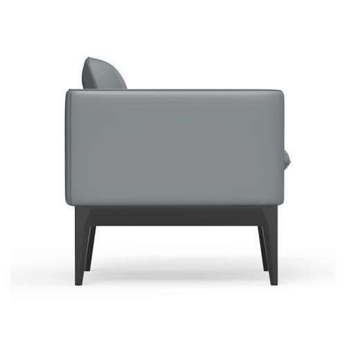 Madison 1-Seater Lounge Charcoal PU