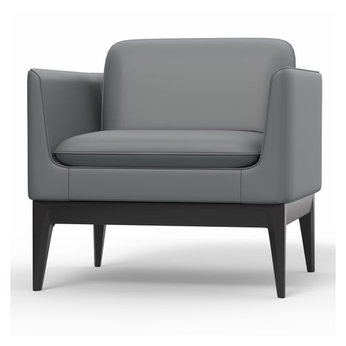 Madison 1-Seater Lounge Charcoal PU