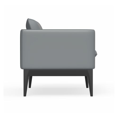 Madison 2-Seater Lounge Charcoal PU