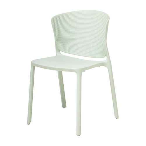 Ripple Breakout Chair Stackable Tea Green