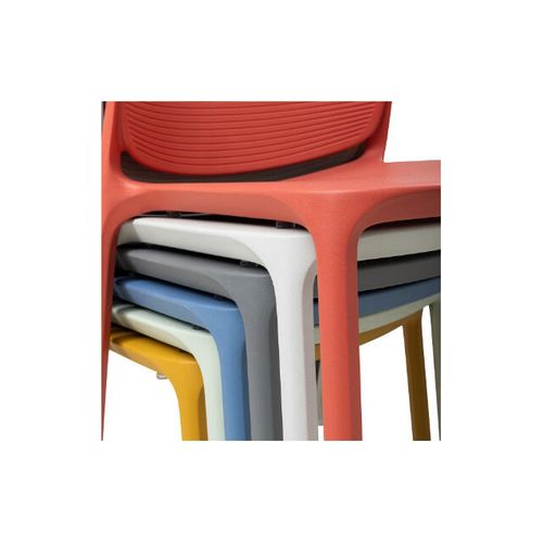 Ripple Breakout Chair Stackable Tea Green