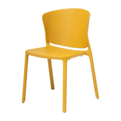 Ripple Breakout Chair Stackable Honey Yellow