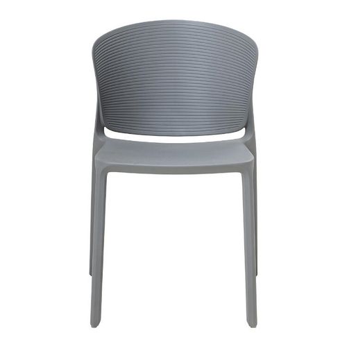 Ripple Breakout Chair Stackable Storm Grey