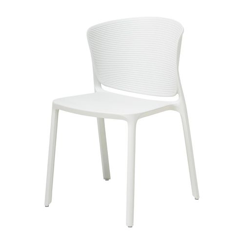 Ripple Breakout Chair Stackable Cloud Grey