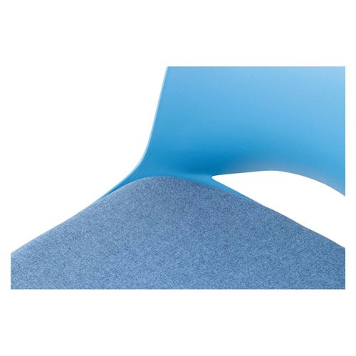 Vista Rise Barstool Sky Sled Base Sky Shell & Niagara Seat Pad