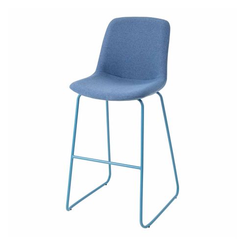 Vista Rise Barstool Sky Sled Base Niagara Fabric