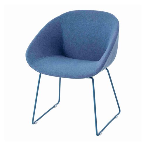 Vista Tub Chair Sky Sled Base Niagara Fabric