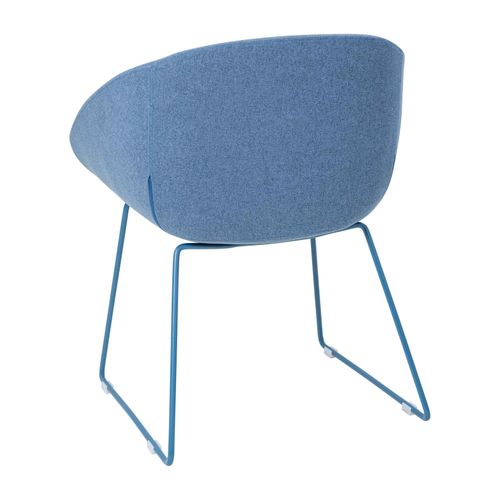 Vista Tub Chair Sky Sled Base Niagara Fabric