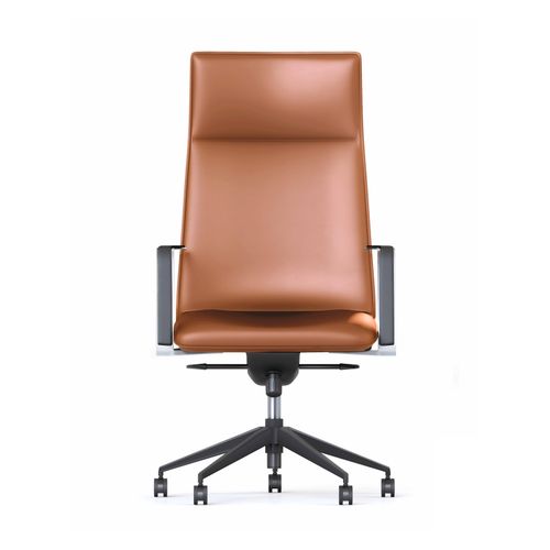 Mirage Executive Chair High Back Tan PU