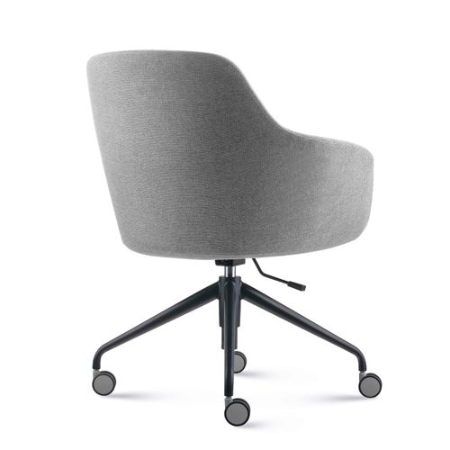 Aspen 4 Star Tub Chair Light Grey Fabric