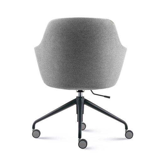 Aspen 4 Star Tub Chair Light Grey Fabric