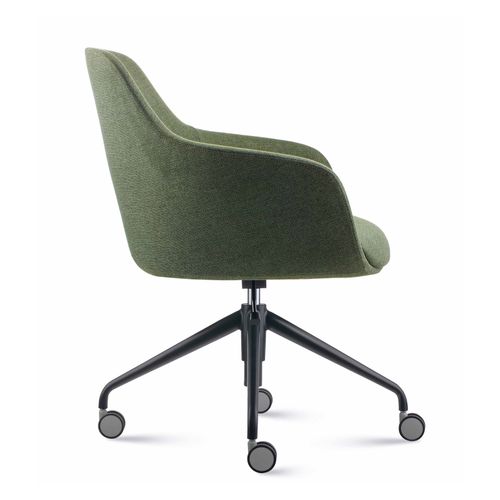 Aspen 4 Star Tub Chair Olive Fabric
