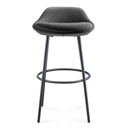 Eros Bar Stool Charcoal
