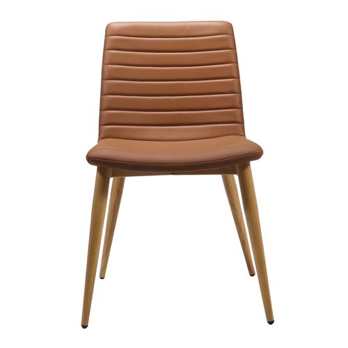 Pixel 4 Leg Chair Amber PU