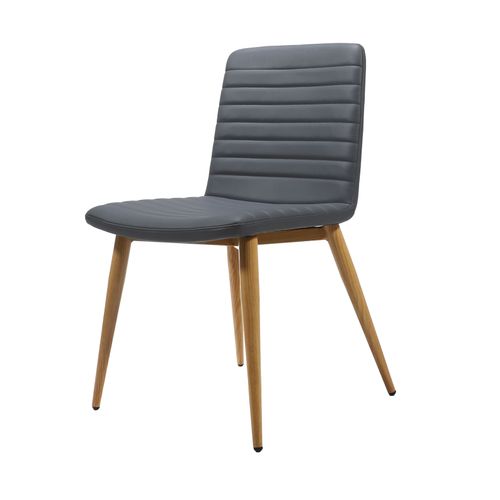 Pixel 4 Leg Chair French Navy PU