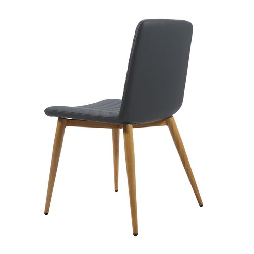 Pixel 4 Leg Chair French Navy PU