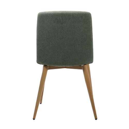 Pixel 4 Leg Chair Olive Fabric