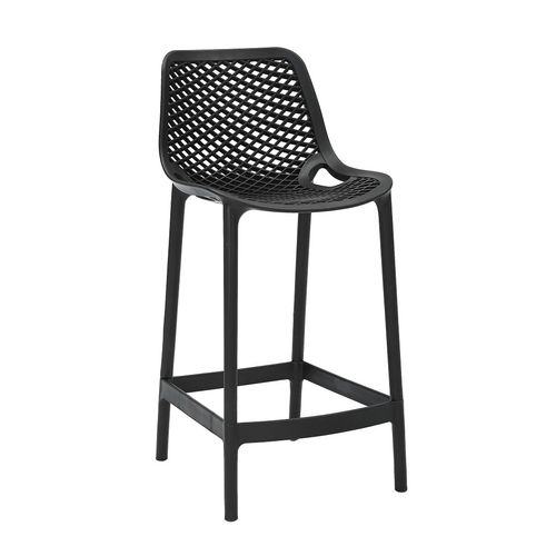 Cast Break Out & Outdoor Stool 650mm Black