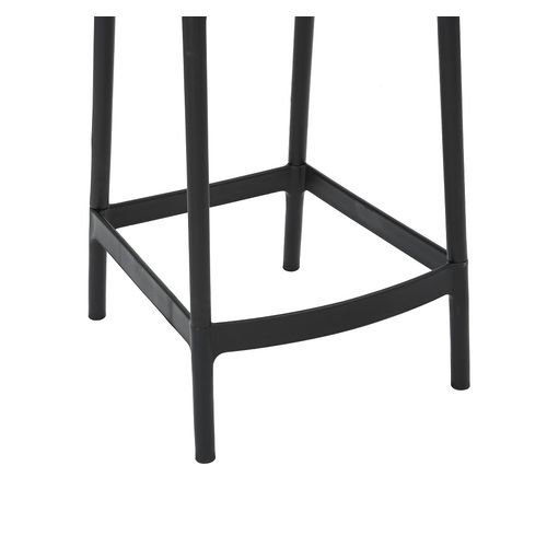 Cast Break Out & Outdoor Stool 650mm Black