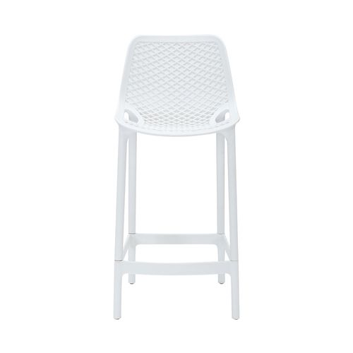 Cast Break Out & Outdoor Stool 650mm White