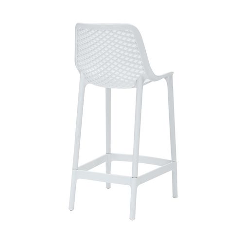 Cast Break Out & Outdoor Stool 650mm White