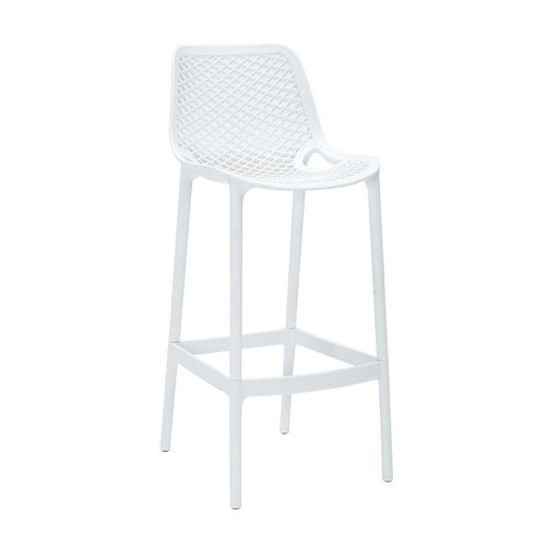 Cast Break Out & Outdoor Stool 750mm White