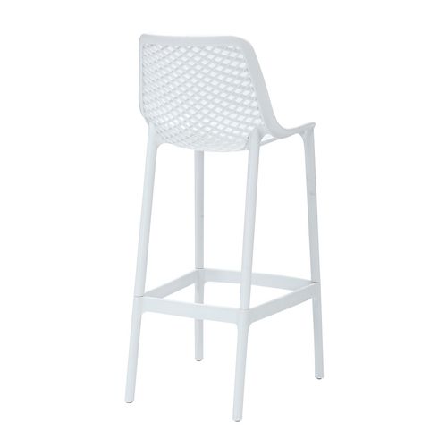 Cast Break Out & Outdoor Stool 750mm White