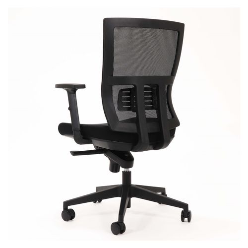 Cascade Mesh Office Chair Black with Arms