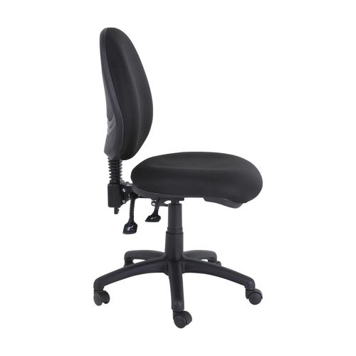 Mondo Java Chair 3 Lever High Back No Arms Black