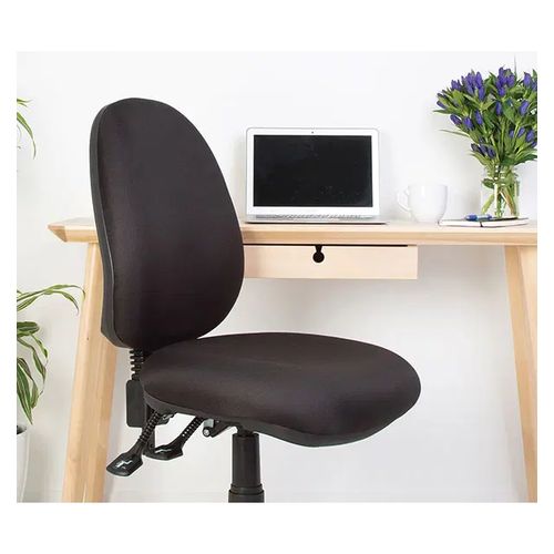 Mondo Java Chair 3 Lever High Back No Arms Black