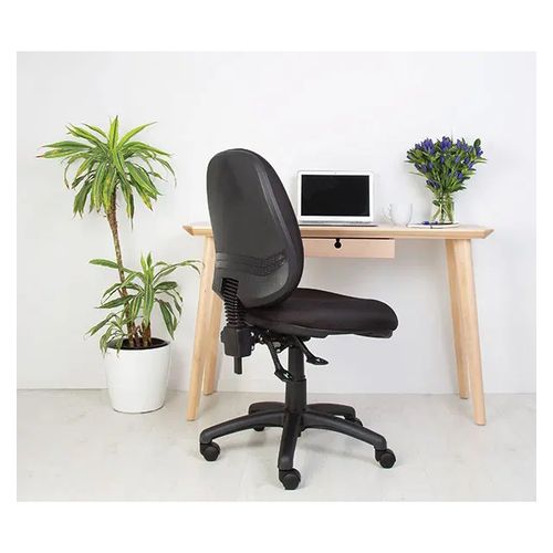Mondo Java Chair 3 Lever High Back No Arms Black