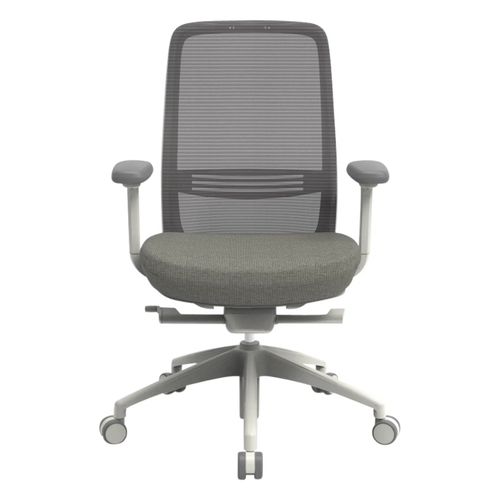 Konfurb Luna Chair Mesh Back with 4D Arms White