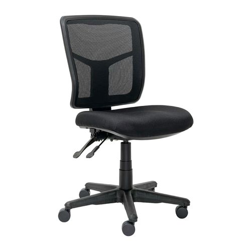 Mondo Tivoli Chair Mesh Back 2 Lever No Arms Black