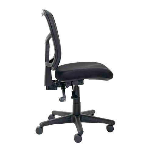 Mondo Tivoli Chair Mesh Back 2 Lever No Arms Black