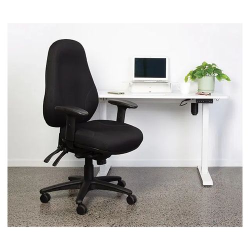 Buro Persona Chair 24/7 With Arms Black Fabric