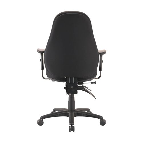 Buro Persona Chair 24/7 With Arms Black Leather