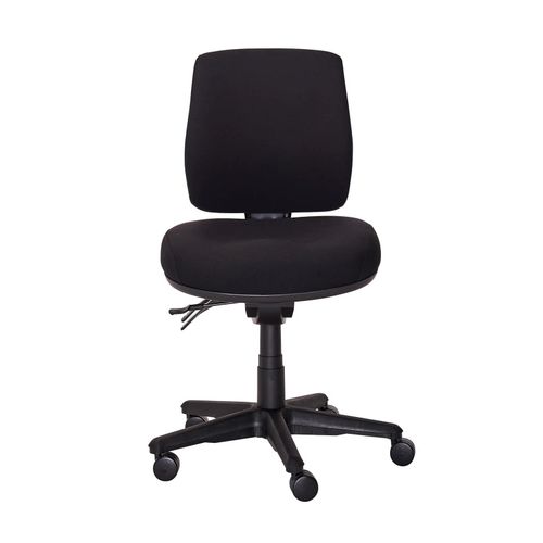 Buro Roma Chair 3 Lever Mid Back with Seat Slide Black