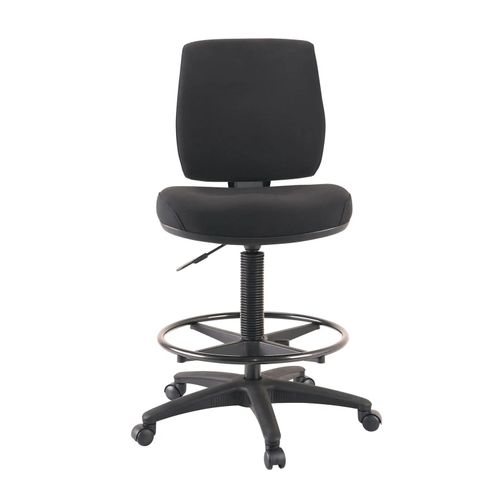 Buro Roma Chair Mid Back Drafting Black