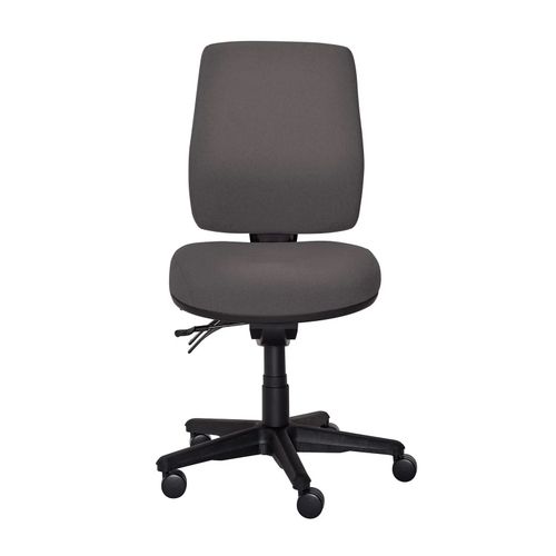 Buro Roma Chair 3 Lever HB SafeTex with Seat Slide Charcoal