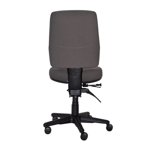 Buro Roma Chair 3 Lever HB SafeTex with Seat Slide Charcoal