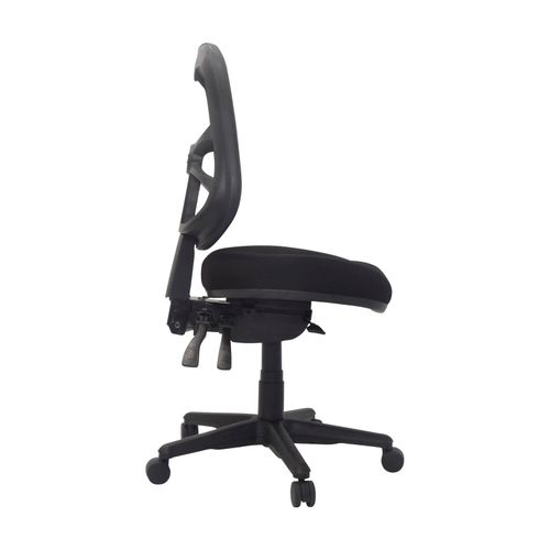 Buro Metro Chair Nylon Base Mesh Back with Seat Slide Black