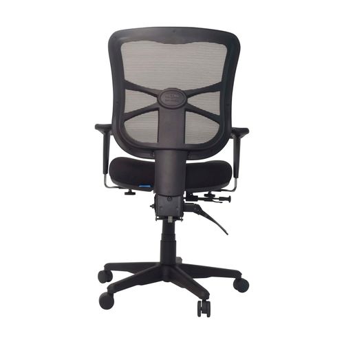 Buro Metro Chair Nylon Base Mesh Back with Arms & Seat Slide Black