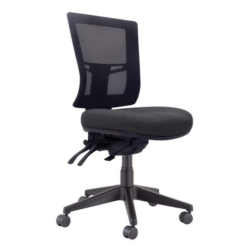 Buro Metro II 24/7 Chair Mesh Back SafeTex with Seat Slide Charcoal